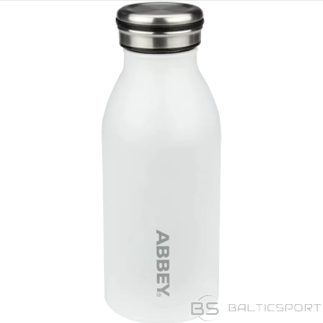 Tērauda Termo pudele ar dubulto sienu Abbey Camp 21WY- balta 0,35ml