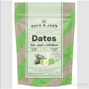 Dave & Jones dadlar Dateles ar garšu -Skābais ābols-plūškoks