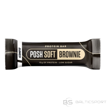 Proteīna batoniņš Iconfit Posh bar 55g šokolādes karamele-Choco brownie
