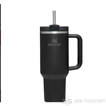 Stanley Krūze ar Salmiņu Stanley Quencher H2.0​ Flowstate™-Melns