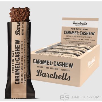Barebells Proteīna batoniņš ( 12x 55g ) KASTE (12gab)-INDIJAS RIEKSTI UN KARAMELE