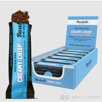 Barebells Proteīna batoniņš ( 12x 55g ) KASTE (12gab)-KRĒMĪGS AR KRAUKŠĶIEM