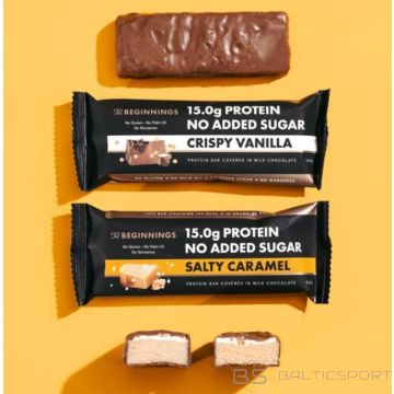 The Beginnings Proteīna batoniņš (50g )15g proteīna BEZ PIEVIENOTA CUKURA