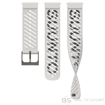 Suunto 22 ATH5 SILICONE STRAP PEARL WHITE S+M