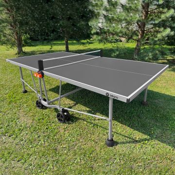 Galda tenisa galds Bilaro Air 6 outdoor, pelēks, 6mm HPL virsma, āra