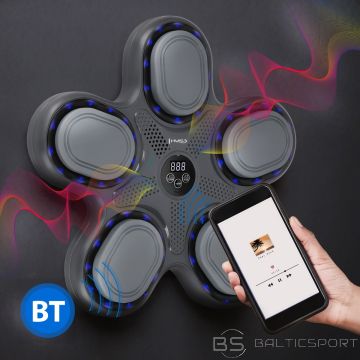 Interaktīvs boksa trenažieris  ar bluetooth un cimdie komplektā HMS TB11