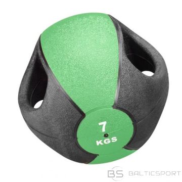 Medicīnas svara bumba ar rokturiem 7kg, 8kg, 9kg Trendy Esfera