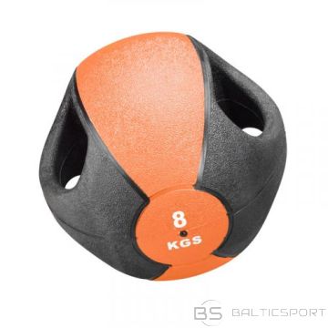 Medicīnas svara bumba ar rokturiem 7kg, 8kg, 9kg Trendy Esfera-8 kg