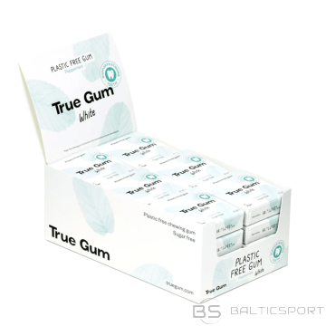 True Gum dabīgā košļājamā gumija ar ksilītu 24 x 13gab kaste-Piparmētra White