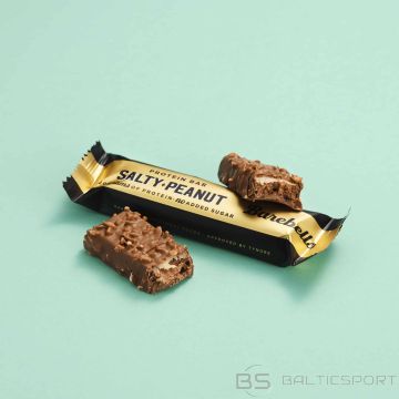 Barebells Proteīna batoniņš ( 55g )  Zemesrieksts vai karamele 20g proteīna BEZ pievienota cukura-SĀLĪTS ZEMESRIEKSTS