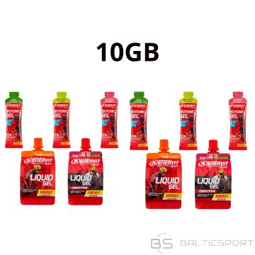 Enervit Sport enerģijas želeja - 10 x 60 ml enerģijas želeju komplekts