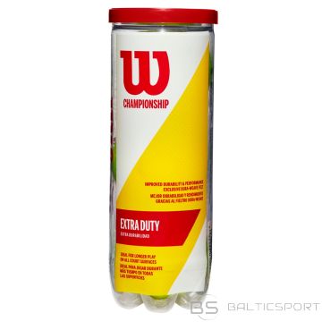 WILSON CHAMPIONSHIP TENISA BUMBIŅAS  ( 4 BUMBU TUBS )