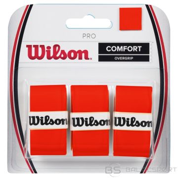 Wilson PRO OVERGRIP BURN oranžs 3gb./iep.