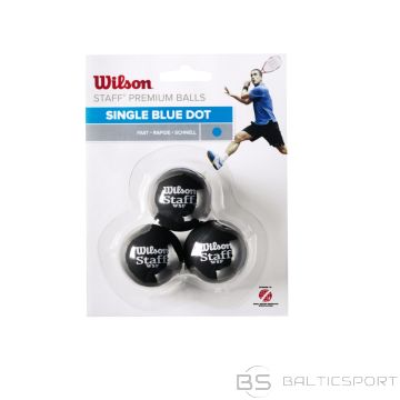 Wilson STAFF FAST squash balls, 3pcs.