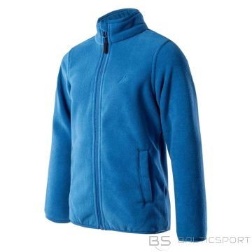Bieza flīsa jaka bērniem  ikdienai un sportam (110 - 134 cm) zila Martes Manon felt jacket