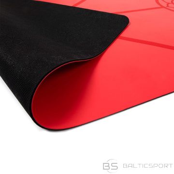  Vingrošanas paklājs, jogas paklājiņš, YogaMat Vidaflor 180x60x0,3cm - sarkans