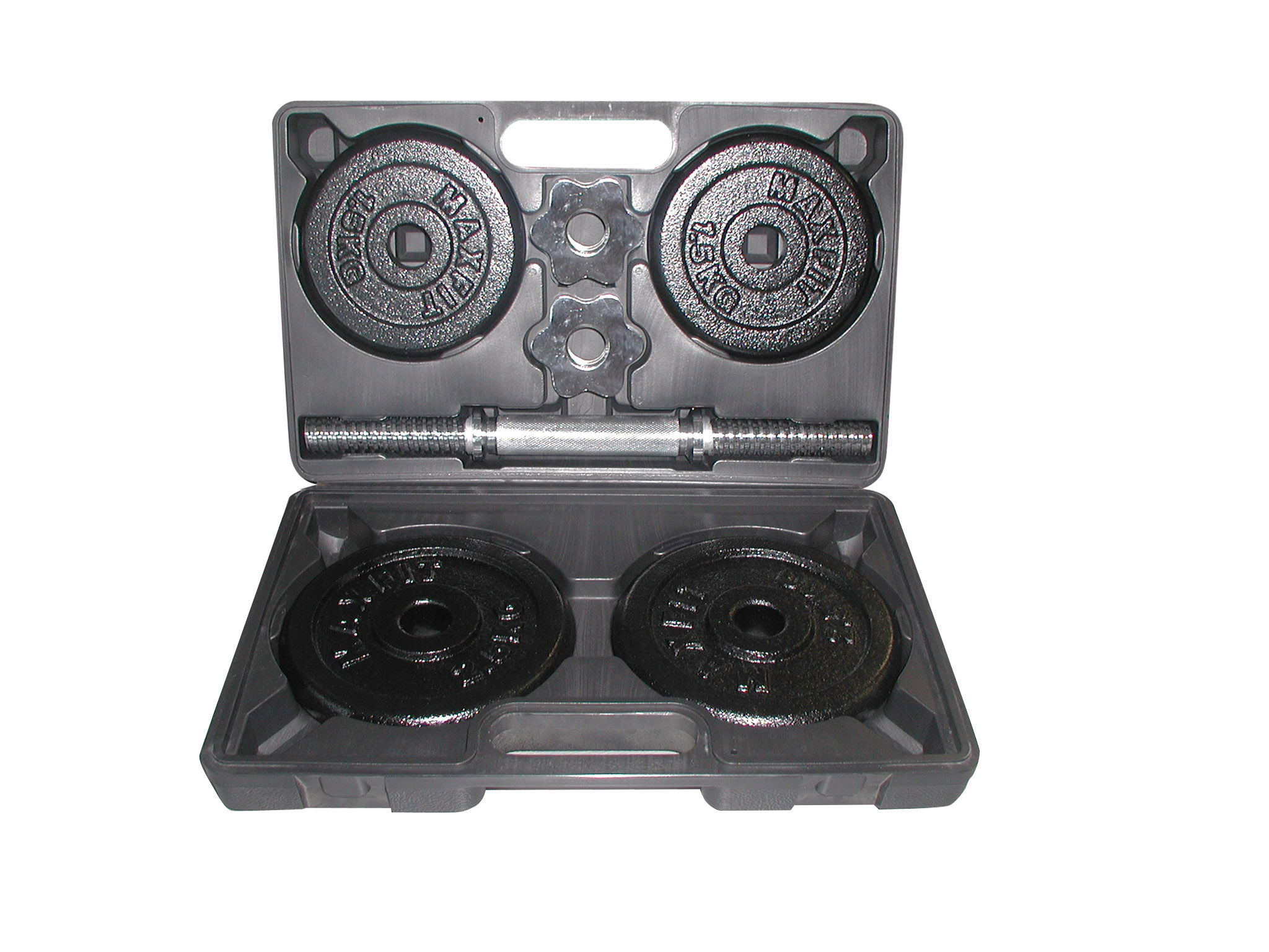 TOORX VAL-10DGN Cast iron weight dumbbells