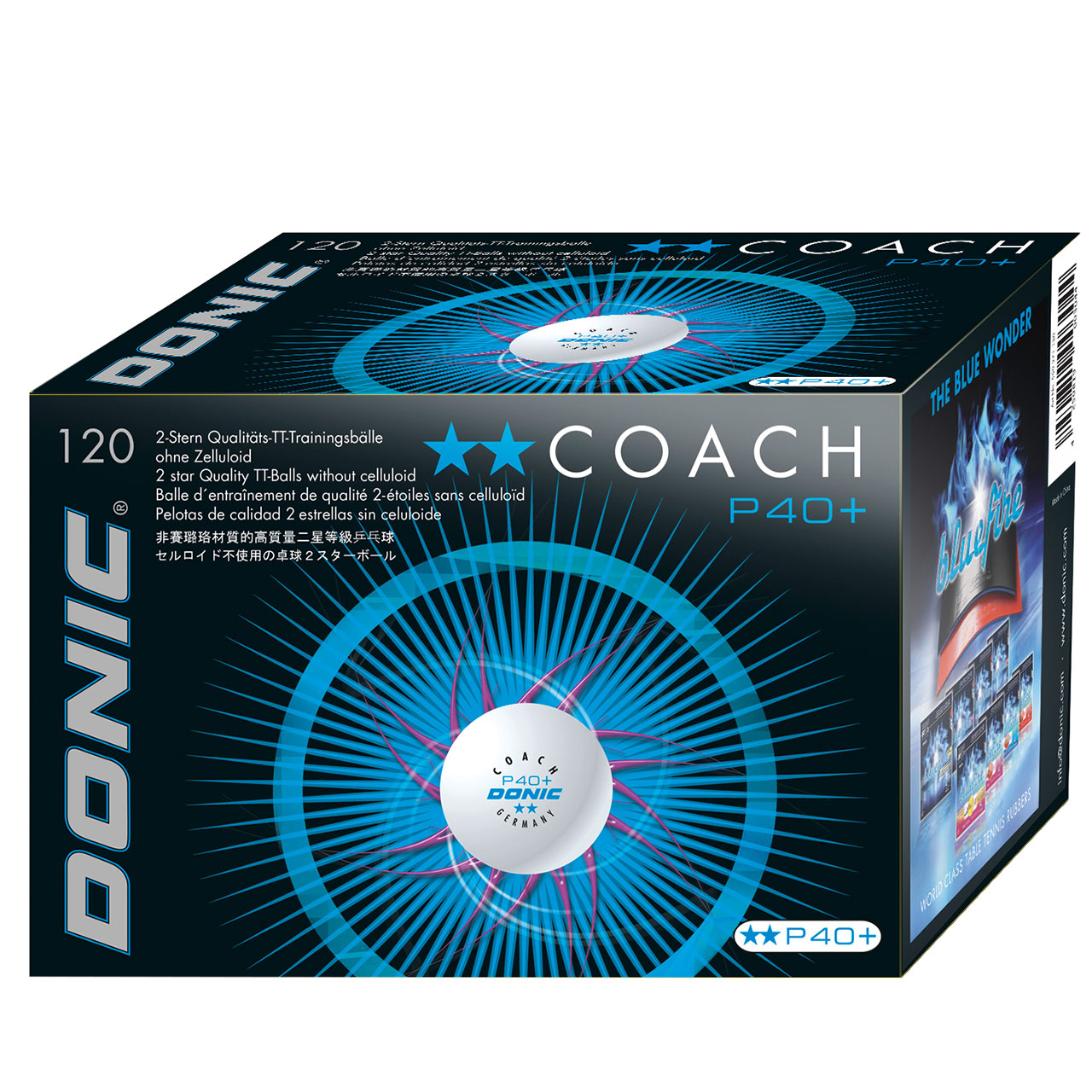 Table tennis ball DONIC P40+  Coach