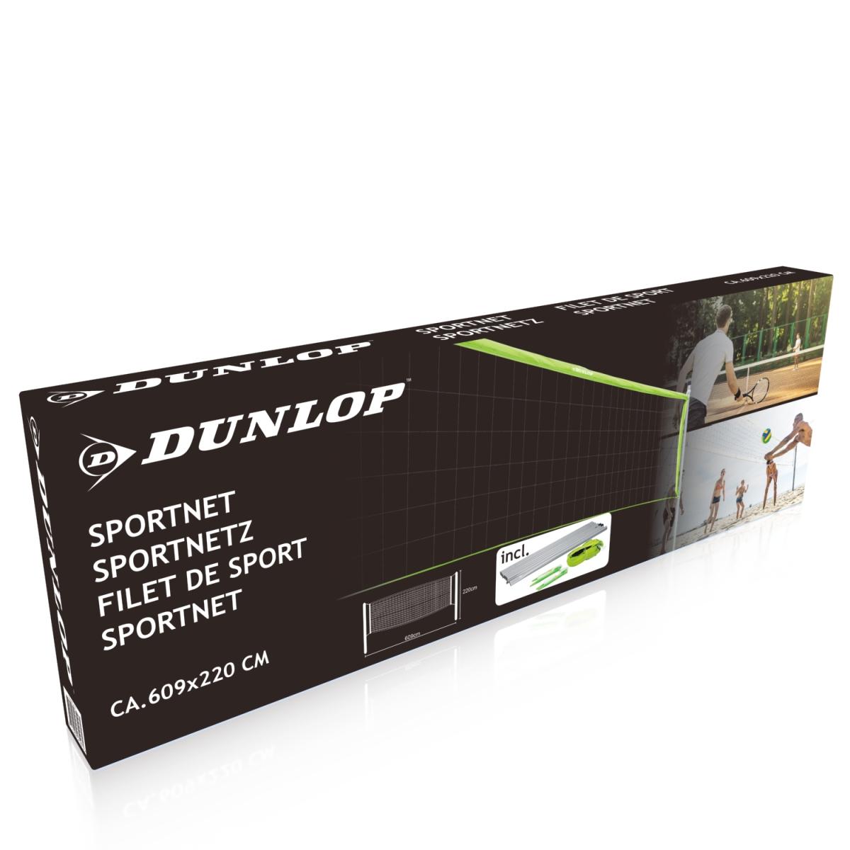 Dunlop BADMINTONA VOLEJBOLA STATU KOMPLEKTS 609x220CM
