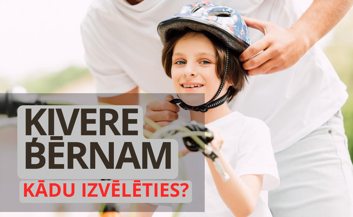 Velo ķiveres bērniem. Kādu ķiveri izvēlēties?