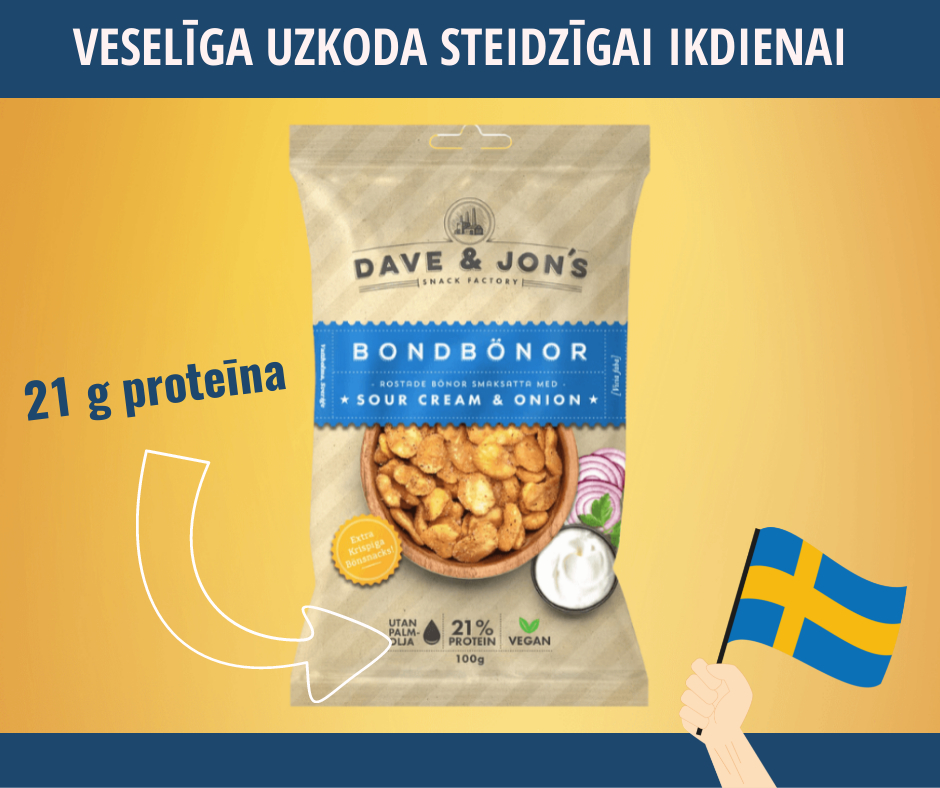 Ziemassvētku dateles ar gar&scaron;u Dave & Jon's